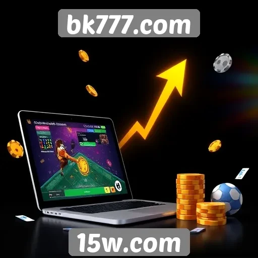 Estratégias de marketing digital do site bk777.com